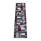 Flash Furniture Red 2' x 7' Modern Color Blocked Area Rug ACD-RGTRZ861-27-RD-GG - alternate 3